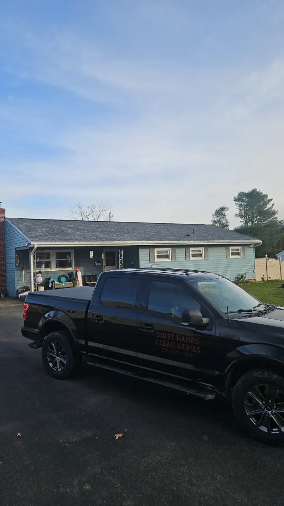 Multi-unit gutter installation in Central PA by Dirty Hands Clean Homes